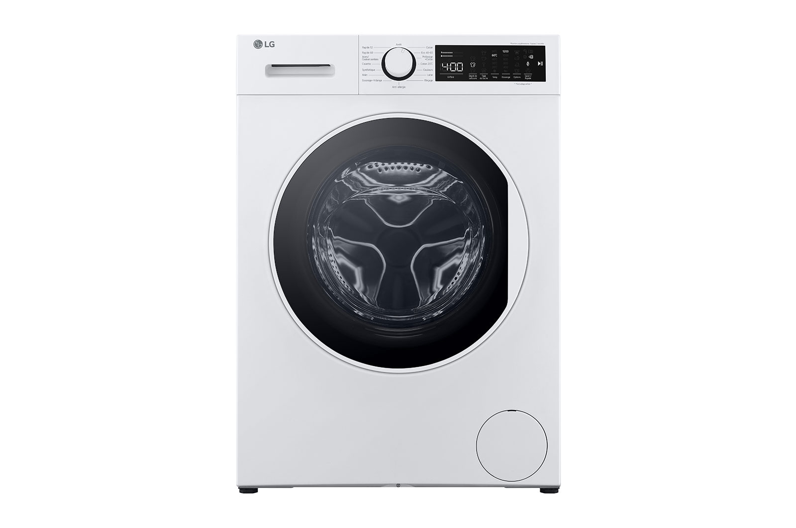 LG Lave-linge 8kg | Moteur induction Smart Inverter, LG F82D13WHS