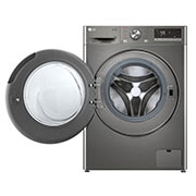LG Lave-linge Slim 8,5kg - 58L | TurboWash™  | Moteur AI Direct Drive garanti 10 ans, LG F82SV52IXS