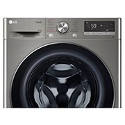 LG Lave-linge Slim 8,5kg - 58L | TurboWash™  | Moteur AI Direct Drive garanti 10 ans, LG F82SV52IXS