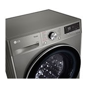 LG Lave-linge Slim 8,5kg - 58L | TurboWash™  | Moteur AI Direct Drive garanti 10 ans, LG F82SV52IXS