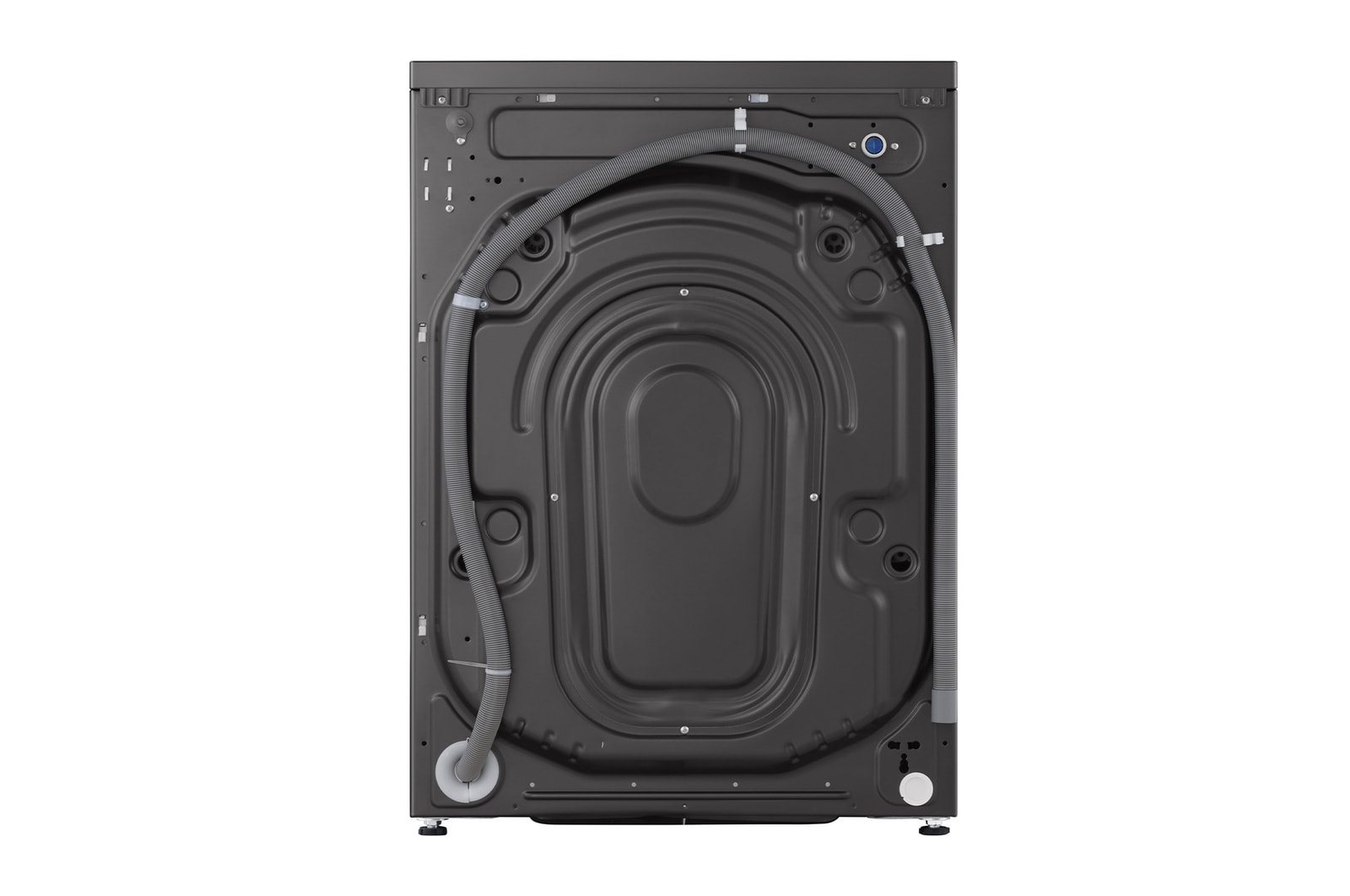 Front loading washing machine back image