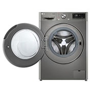 LG Lave-linge Séchant Slim 8,5/5kg - 58L | TurboWash™  | Moteur AI Direct Drive™ garanti 10 ans, LG F852SV52IRS