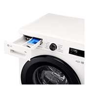 Detergent port open