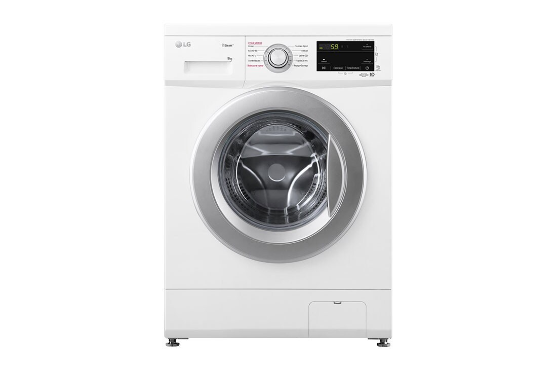 LG Lave-linge 9 kg | Moteur Direct Drive™ garanti 10 ans | Top amovible, LG F94M21WHS
