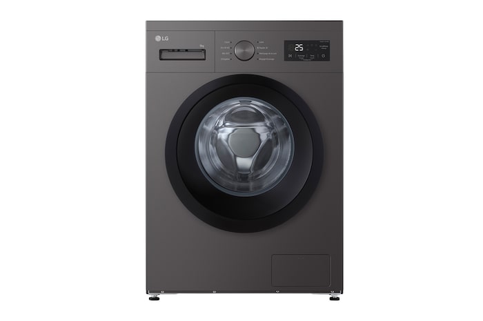 Front view of 10kg Front Load Washing Machine White - Hygiene Care, Quick 30, Tub Clean F94N14SLS