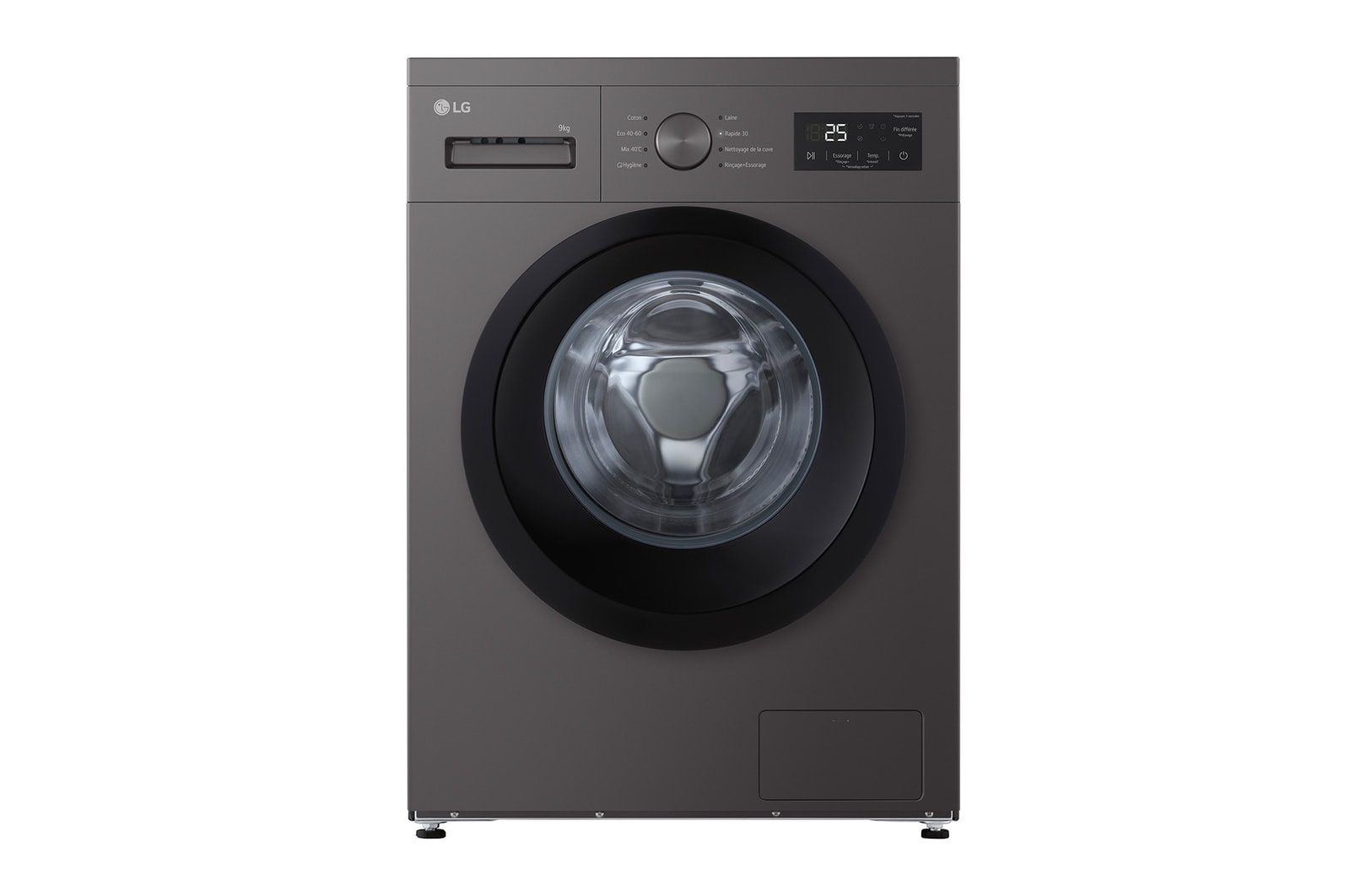 Vue avant de Lave-linge | 9 kg | Steam™ LG F94N14SLS
