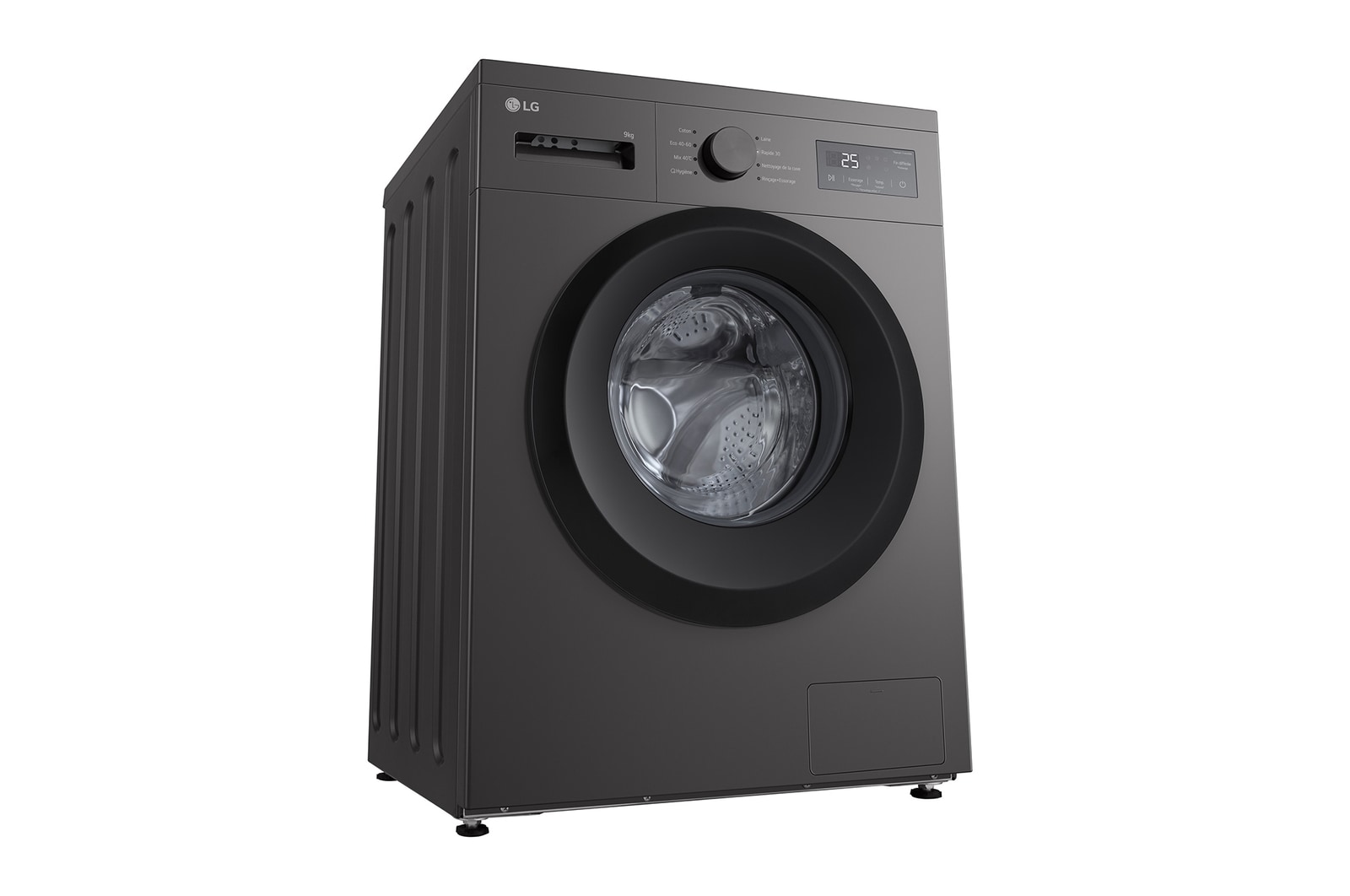 Front loading washing machine detergent open top image