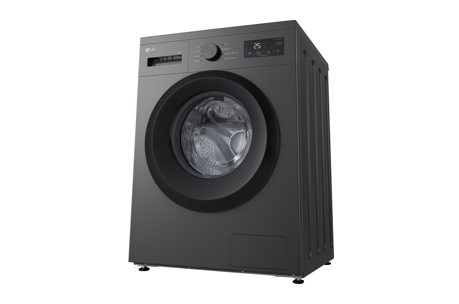 Front loading washing machine side image