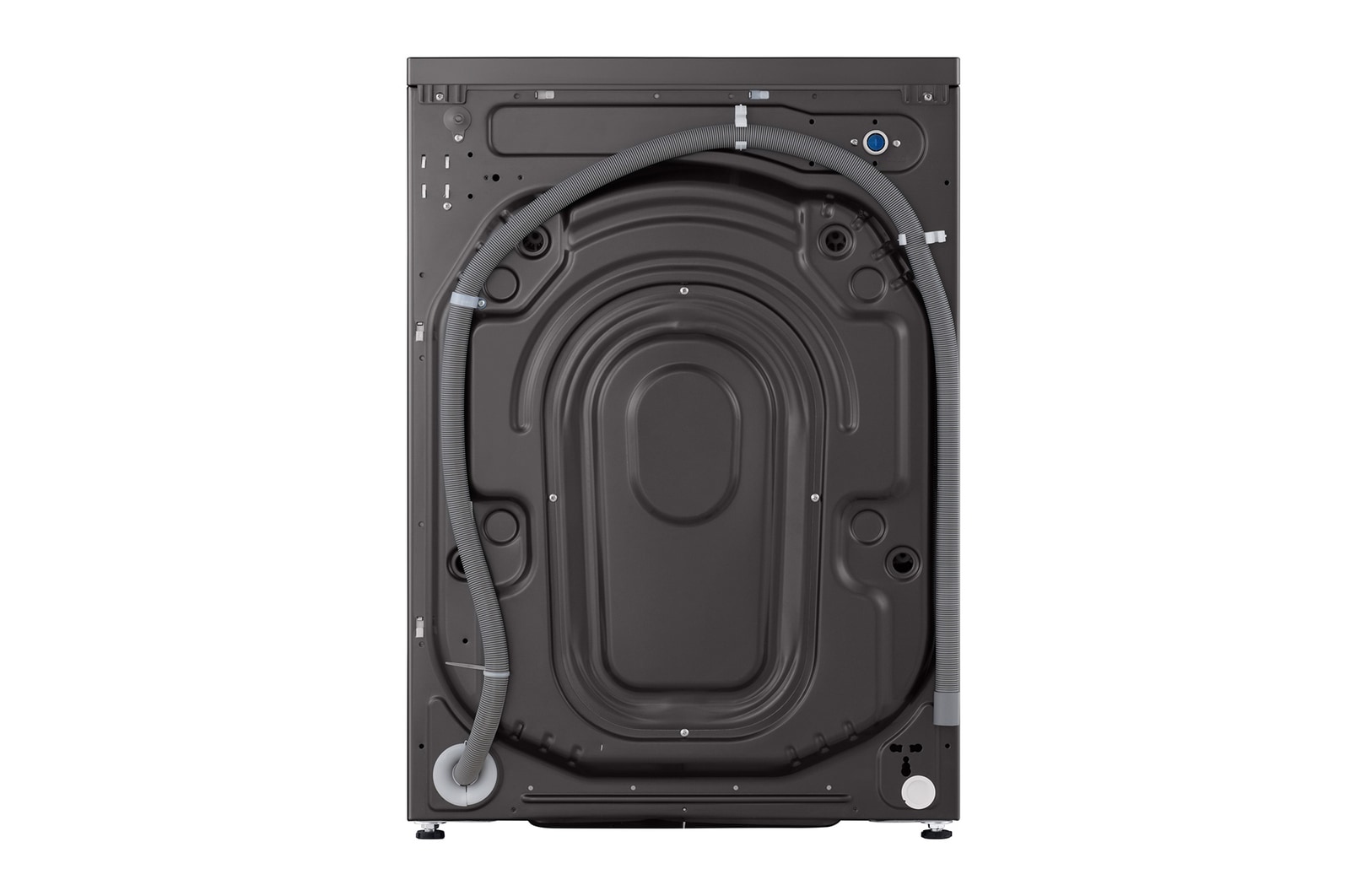 Front loading washing machine back image