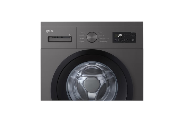 image of teddy bear and white towel inside the washing machine drum. Text read : 'Hygiene care': With hygiene care, your clothes get a deep clean that removes 99.9% of bacteria.