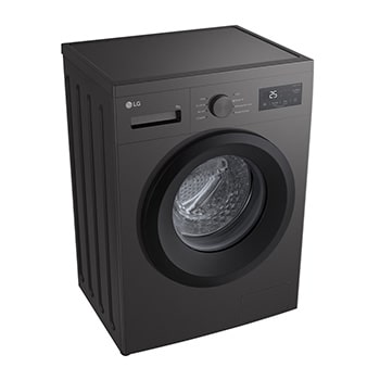 Front loading washing machine detergent open image