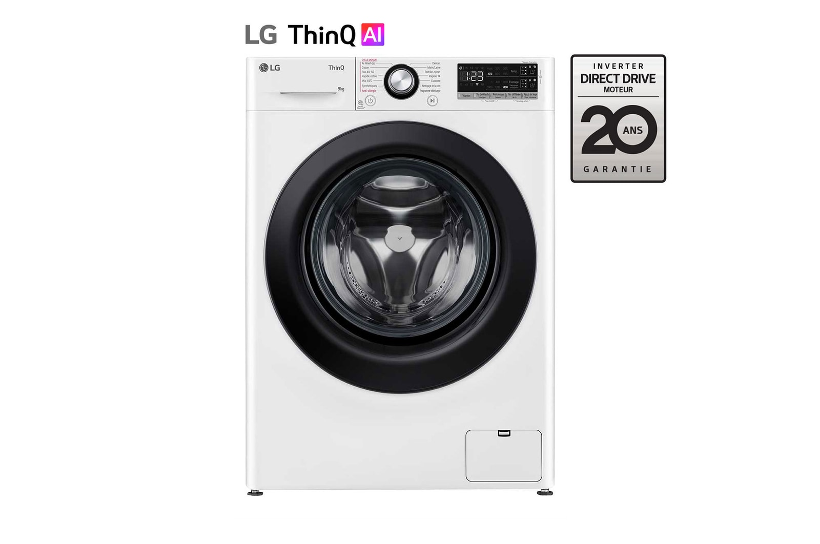 LG F94R35WHS Vue de face