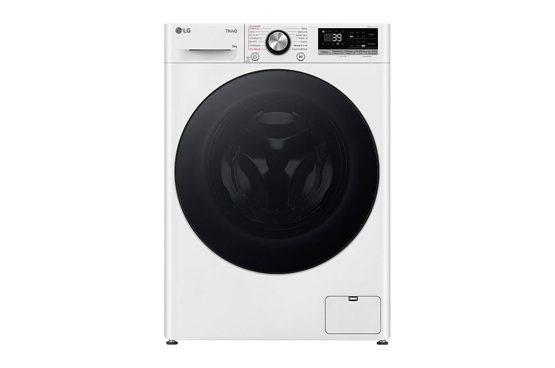 LG Lave-linge 9kg - énergie A | AI Direct Drive™ | Moteur Direct Drive 6 Motion | ThinQ, LG F94R76WHST