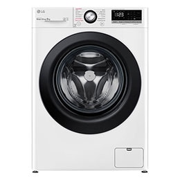 Vue avant de Lave-linge 9 kg - 68L | AI Direct Drive™ | Moteur Direct Drive™ garanti 10 ans LG F94V35WHS