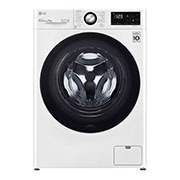 Vue avant de Lave-linge 9kg - 68L | Moteur intelligent AI Direct Drive™ garanti 10 ans LG F94V38WHS