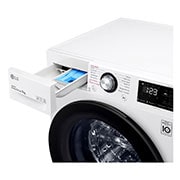 LG Lave-linge 9kg - 68L | Moteur intelligent AI Direct Drive™ garanti 10 ans, LG F94V38WHS