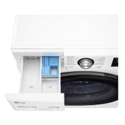 LG Lave-linge 9kg - 68L | Moteur intelligent AI Direct Drive™ garanti 10 ans, LG F94V38WHS
