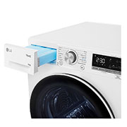 LG Sèche-linge 10kg | A+++ | Condenseur Autonettoyant | Compresseur DUAL Inverter et moteur Inverter garanti 10 ans, LG RH1V50WH