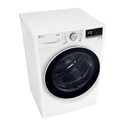 LG Sèche-linge 10kg | A+++ | Condenseur Autonettoyant | Compresseur DUAL Inverter et moteur Inverter garanti 10 ans, LG RH1V50WH