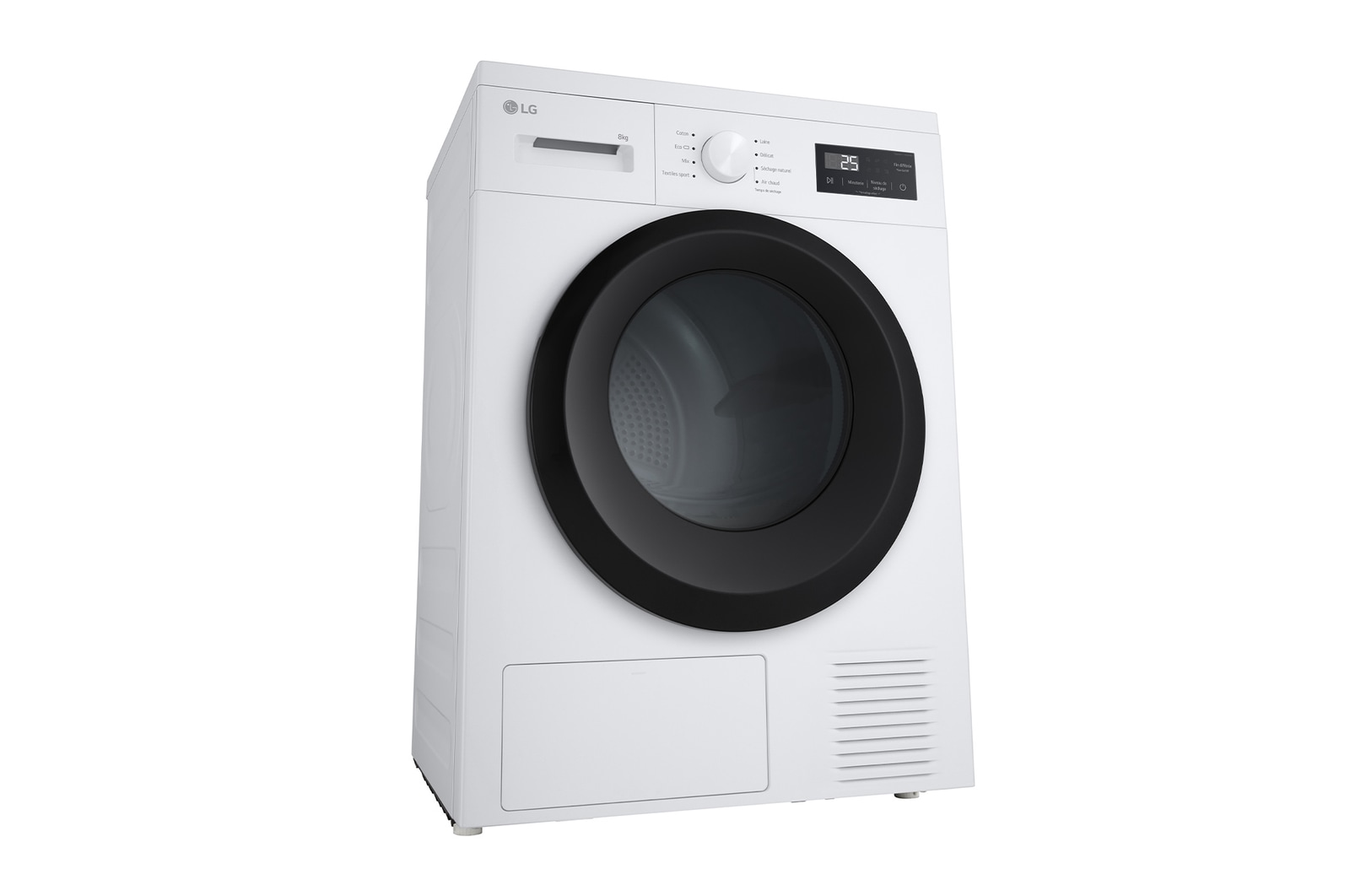 Front loading washing machine side image
