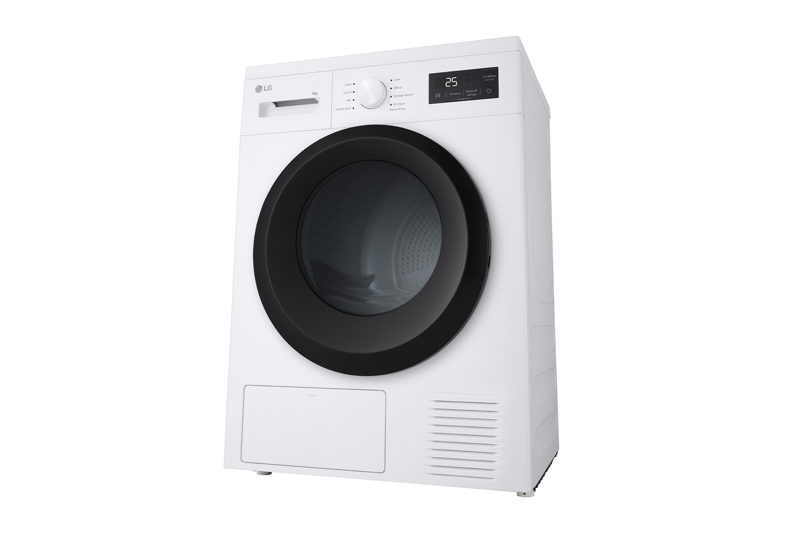 Front loading washing machine side image