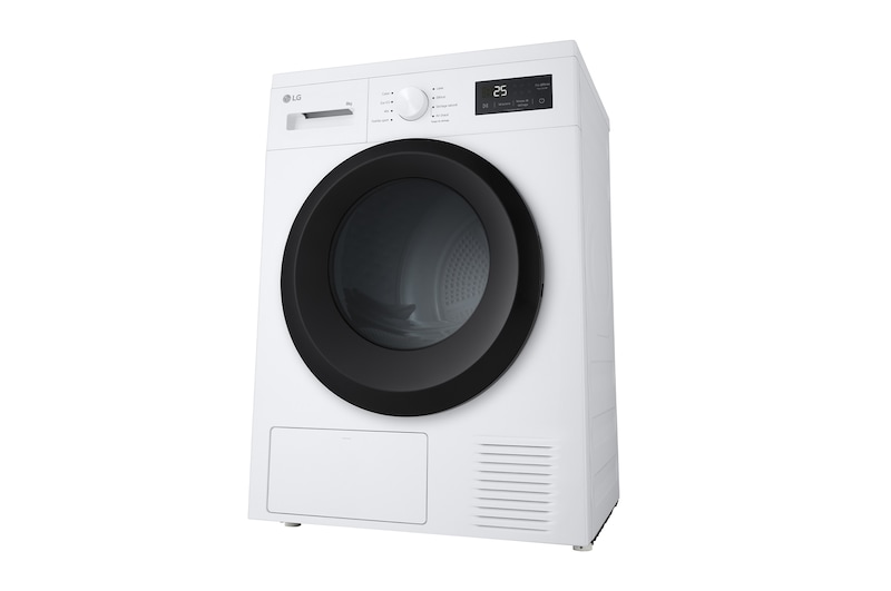 Front loading washing machine side image