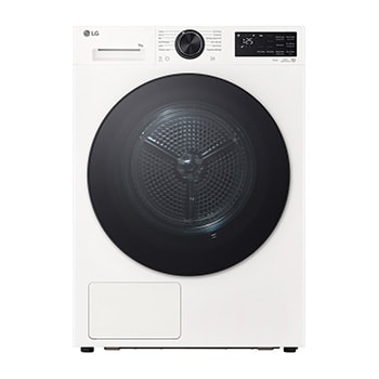 Vue avant de Sèche linge 9 kg | Pompe à chaleur DUAL Inverter™ LG RH9X56WH