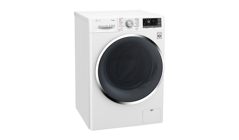LG Lave-linge 10 KG | Steam™ | Wi-Fi | 6 Motion Direct Drive™ | A+++(-40%) | Smart Diagnosis™ | Moteur Direct Drive™ garanti 10 ans, LG F14J72WHS