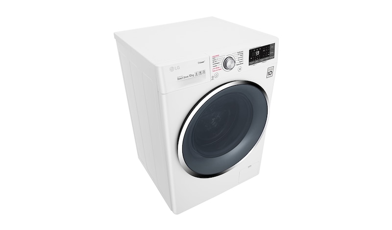 LG Lave-linge 10 KG | Steam™ | Wi-Fi | 6 Motion Direct Drive™ | A+++(-40%) | Smart Diagnosis™ | Moteur Direct Drive™ garanti 10 ans, LG F14J72WHS