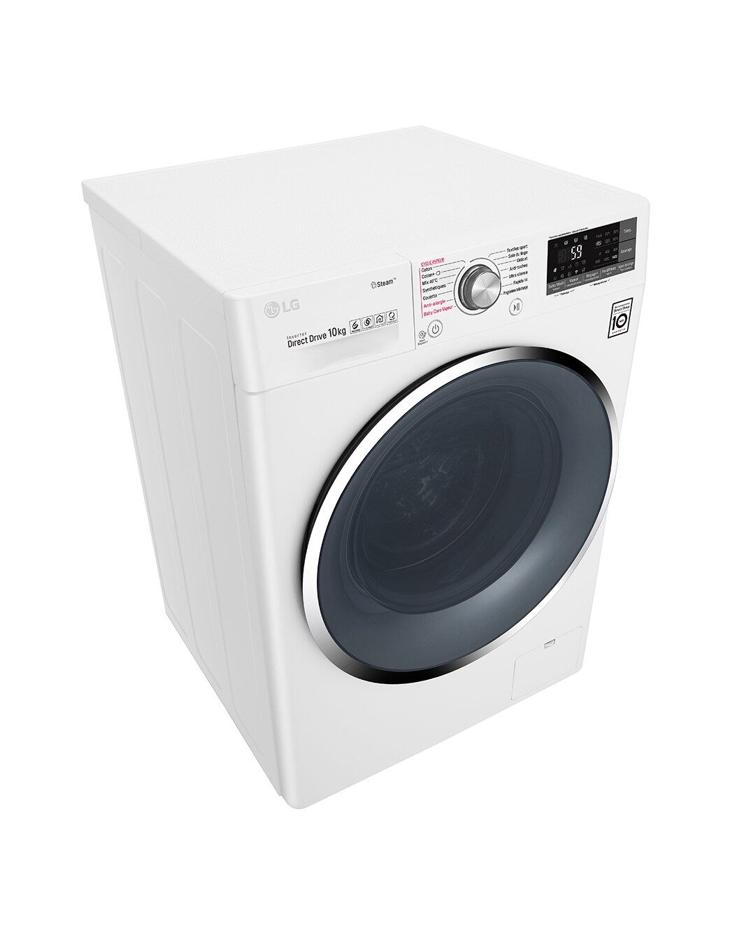 Lave-linge LG F14J72WHST - Autoportant - Garantie 2 Ans - Défaut Esthétique Façade