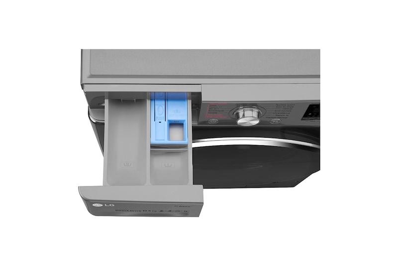 LG Lave-linge 10 KG | 6 Motion Direct Drive™ | A+++(-40%) | TurboWash™ | Moteur Direct Drive™ garanti 10 ans, LG F14J82IXS