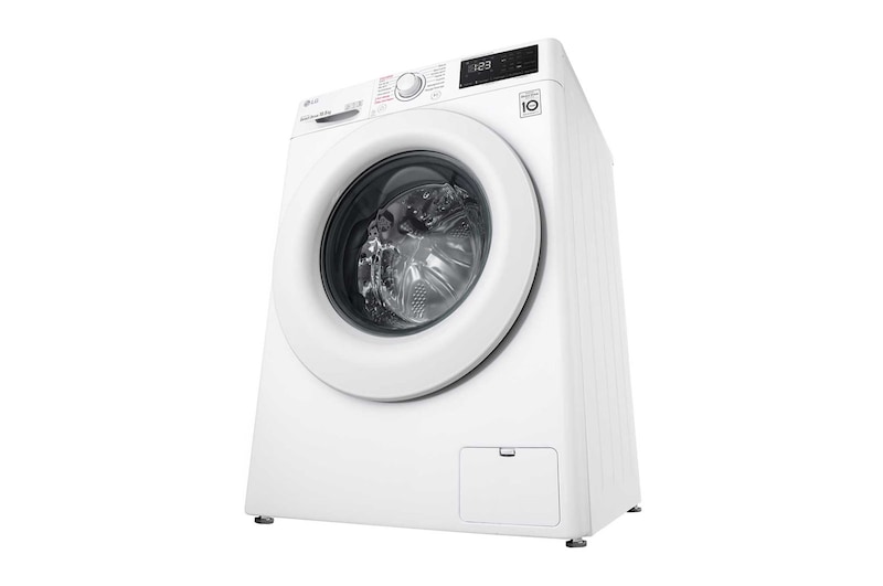 LG Lave-linge 10.5 KG - 68L | AI Direct Drive™ | Moteur Direct Drive™ garanti 10 ans | 6 Motion™ | Steam™ | 53/73dB | B, LG F14V33WHS