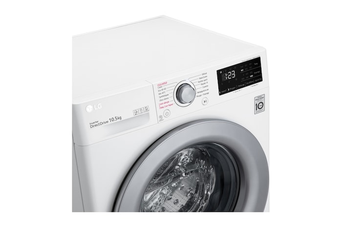 LG Lave-linge 10.5 kg | 6 Motion Direct Drive™, LG F14V34WHS