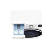 LG Lave-linge 10.5 kg - 68L | AI Direct Drive™ | Dosage automatique | Moteur Direct Drive™ garanti 10 ans, LG F14V51WHSA