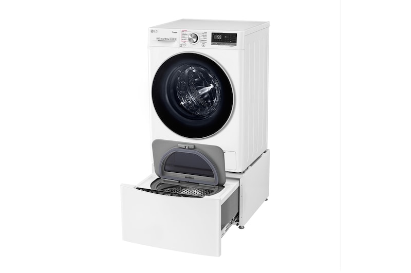 LG Lave-linge 10.5 KG - 68L | 6 Motion Direct Drive™ | Moteur Direct Drive™ garanti 10 ans | TurboWash™ | AI DD | Steam + | 53/71dB | A+++(-40%) , LG F14V71WHS