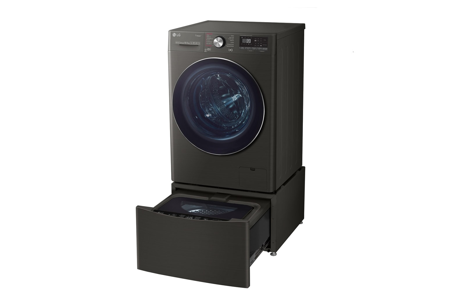 LG Lave-linge 10.5 KG - 68L  | 6 Motion Direct Drive™ | Moteur Direct Drive™ garanti 10 ans |  TurboWash™ 360 | AI DD | Steam +| 48/71dB | A+++(-50%) , LG F14V92BS