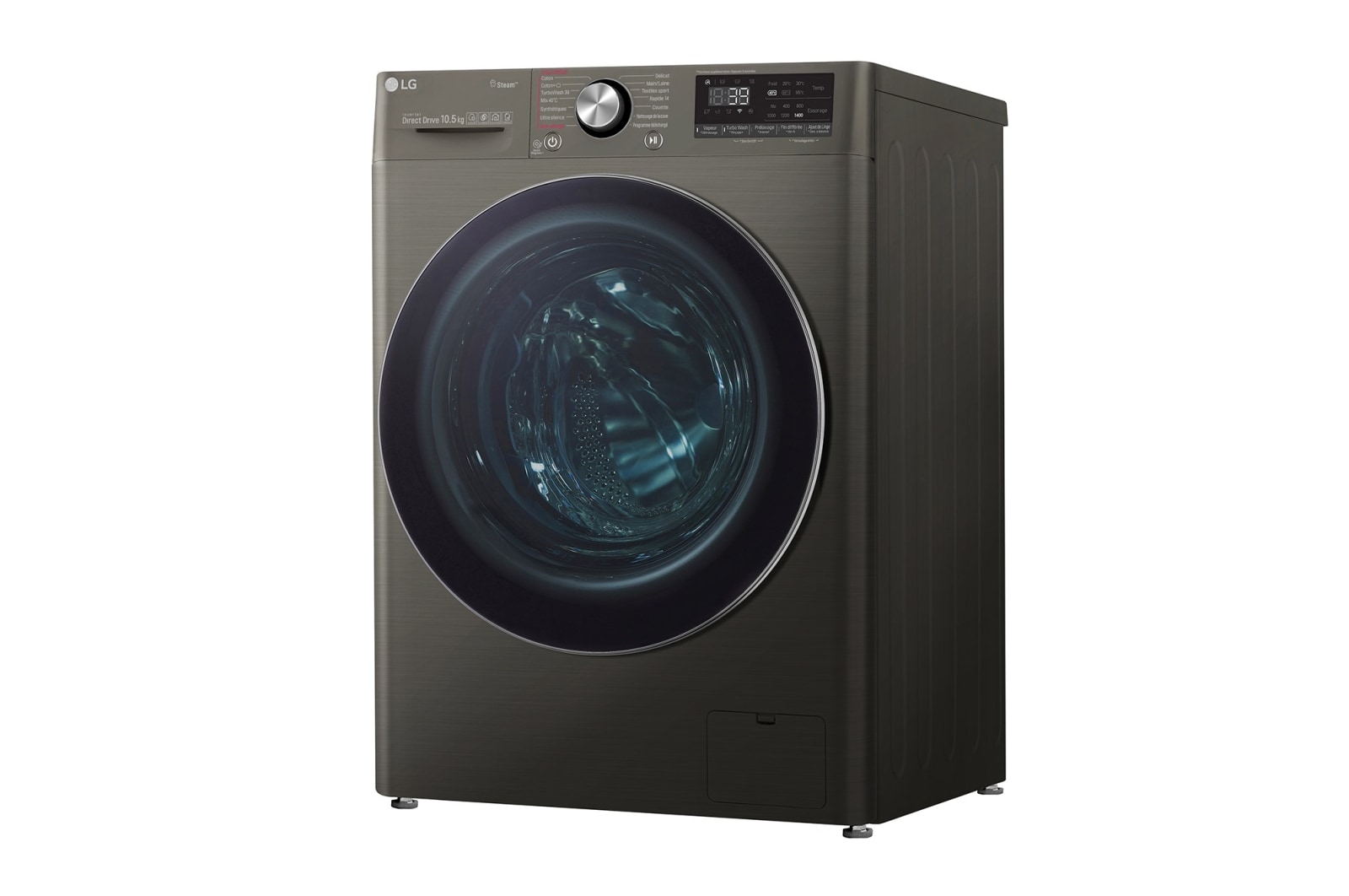 LG Lave-linge 10.5 KG - 68L  | 6 Motion Direct Drive™ | Moteur Direct Drive™ garanti 10 ans |  TurboWash™ 360 | AI DD | Steam +| 48/71dB | A+++(-50%) , LG F14V92BS