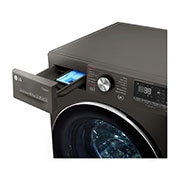 LG Lave-linge 10.5 KG - 68L  | 6 Motion Direct Drive™ | Moteur Direct Drive™ garanti 10 ans |  TurboWash™ 360 | AI DD | Steam +| 48/71dB | A+++(-50%) , LG F14V92BS