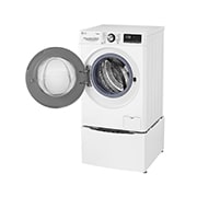 LG Lave-linge 10.5 KG - 68L  | 6 Motion Direct Drive™ | Moteur Direct Drive™ garanti 10 ans |  TurboWash™ 360 | AI DD | Steam + | 48/71dB | A+++(-50%) , LG F14V92WHS