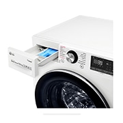 LG Lave-linge 10.5 KG - 68L  | 6 Motion Direct Drive™ | Moteur Direct Drive™ garanti 10 ans |  TurboWash™ 360 | AI DD | Steam + | 48/71dB | A+++(-50%) , LG F14V92WHS