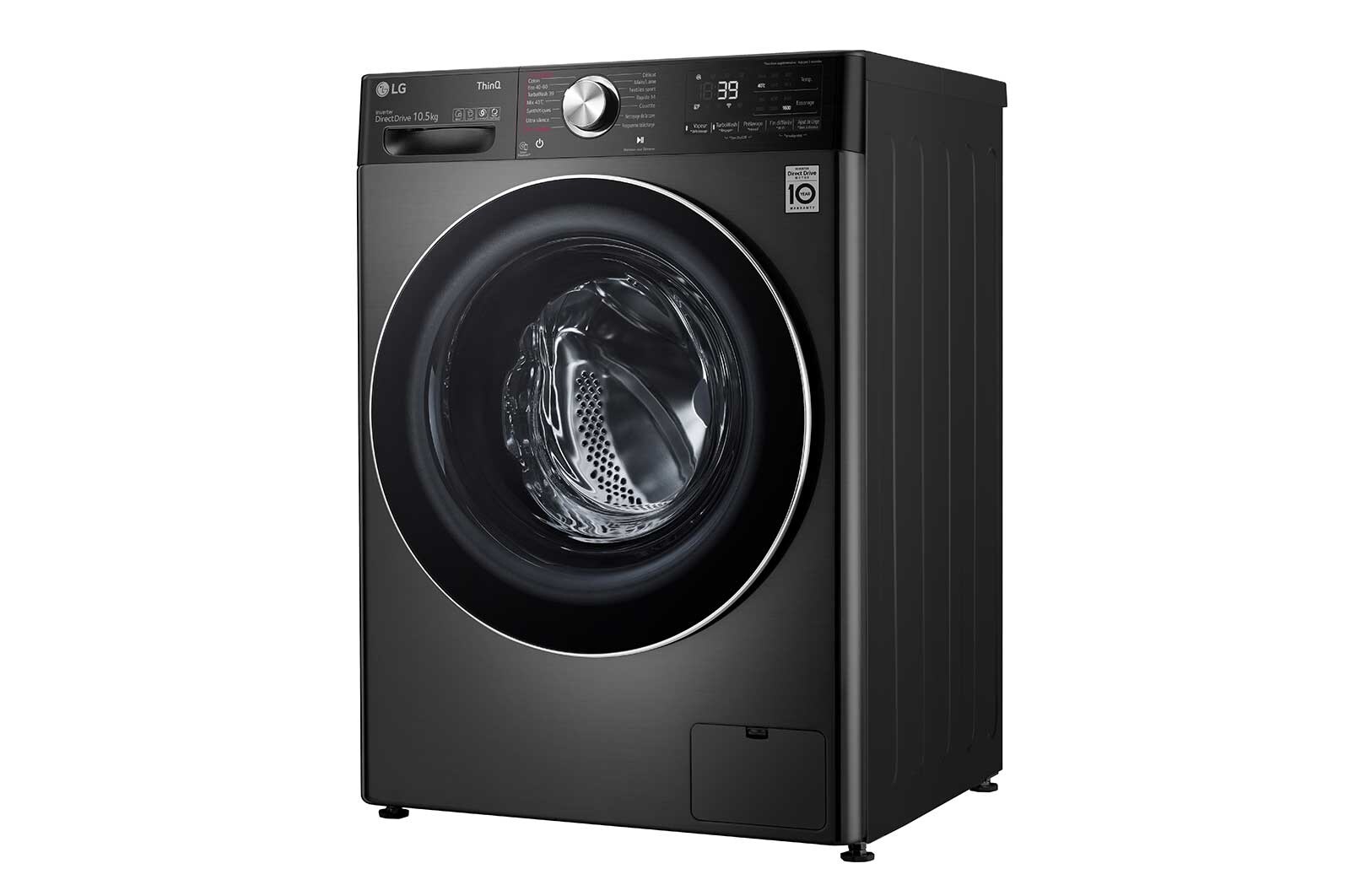 LG Lave-linge 10.5 kg - 68L | AI Direct Drive™ | Moteur Direct Drive™ garanti 10 ans, LG F16V92BST