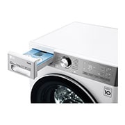LG Lave-linge 10.5 kg - 68L | AI Direct Drive™ | Dosage automatique | Moteur Direct Drive™ garanti 10 ans, LG F16V92WSTA