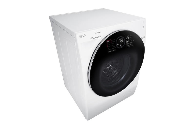 LG Lave-linge 12 KG | TrueSteam™  | TurboWash™ | Wi-Fi | 6 Motion Direct Drive™ | A+++(-60%) | Smart Diagnosis™ | Moteur Direct Drive™ garanti 10 ans, LG F24G1GWHS