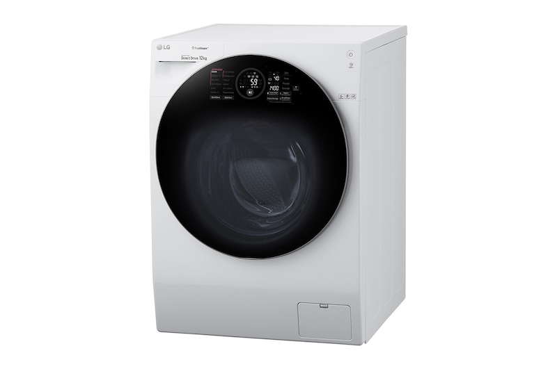 LG Lave-linge 12 KG | TrueSteam™  | TurboWash™ | Wi-Fi | 6 Motion Direct Drive™ | A+++(-60%) | Smart Diagnosis™ | Moteur Direct Drive™ garanti 10 ans, LG F24G1GWHS