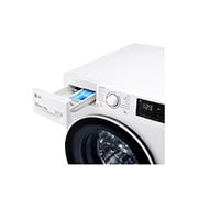 LG Lave-linge 12 kg - 81L | Moteur AI Direct Drive™ garanti 10 ans | Steam™, LG F24V30WHS