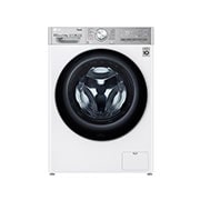 Vue avant de Lavante-séchante 12/8kg kg - 81L | AI Direct Drive™ | Dosage automatique | Moteur Direct Drive™ garanti 10 ans LG F284V92WSTA