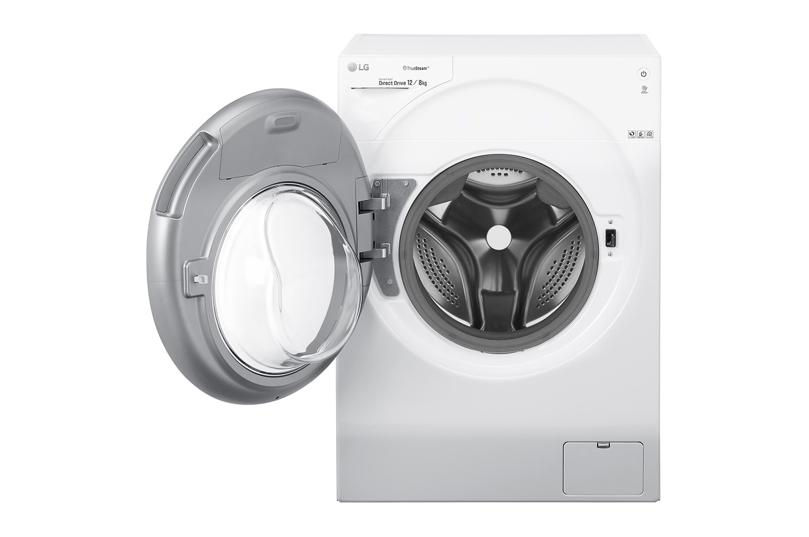 LG Lavante-séchante 12/8 KG | TrueSteam™ | EcoHybrid | Wi-Fi | 6 Motion Direct Drive™ | Smart Diagnosis™ | Moteur Direct Drive™ garanti 10 ans, LG F286G1GWRH