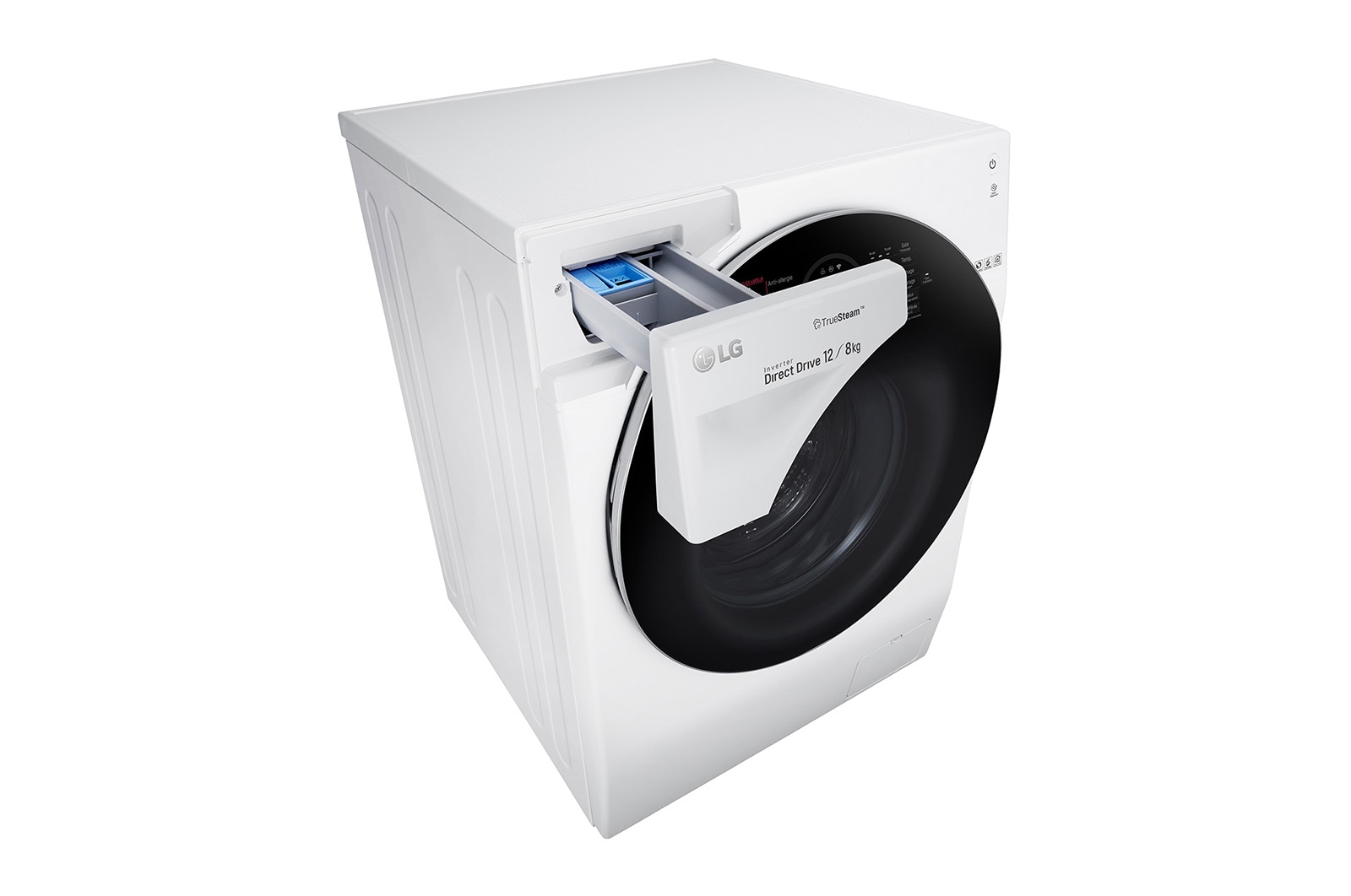 LG Lavante-séchante 12/8 KG | TrueSteam™ | EcoHybrid | Wi-Fi | 6 Motion Direct Drive™ | Smart Diagnosis™ | Moteur Direct Drive™ garanti 10 ans, LG F286G1GWRH