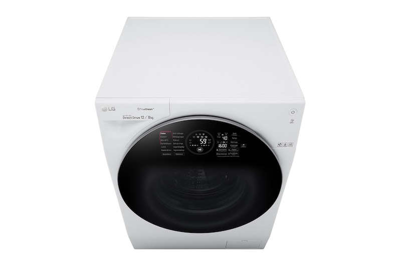 LG Lavante-séchante 12/8 KG | TrueSteam™ | EcoHybrid | Wi-Fi | 6 Motion Direct Drive™ | Smart Diagnosis™ | Moteur Direct Drive™ garanti 10 ans, LG F286G1GWRH