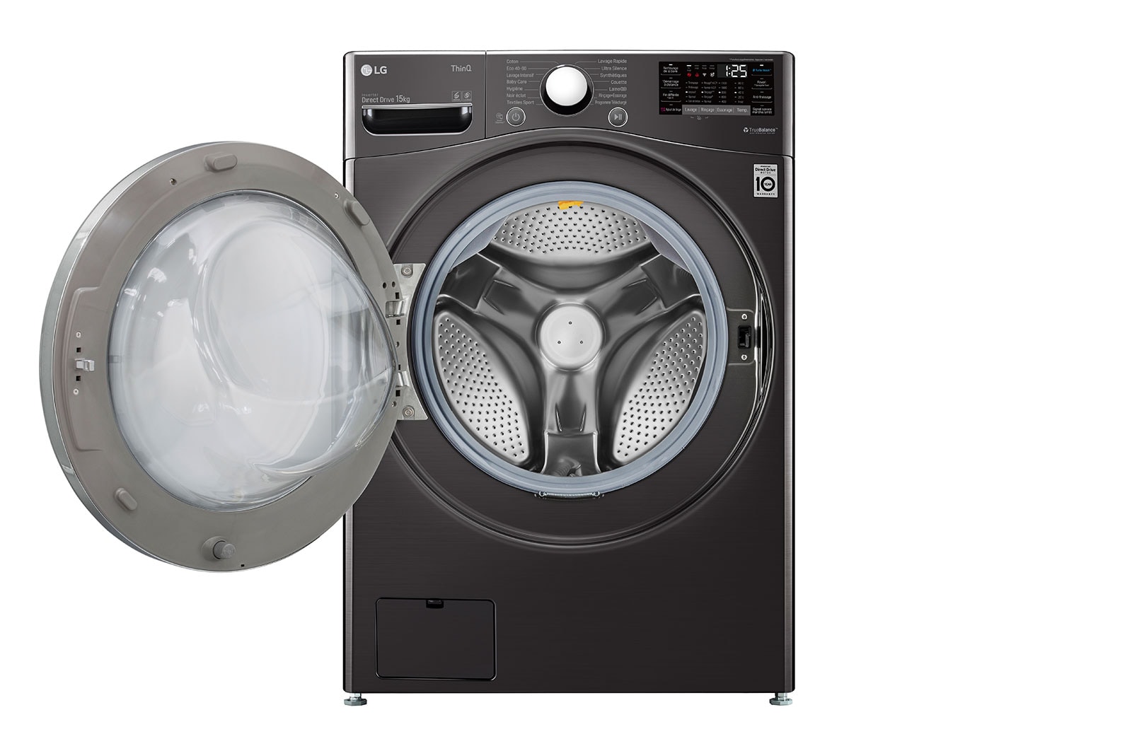 LG  Lave-linge 15 kg | 6 Motion Direct Drive™ | TurboWash™ | Moteur Direct Drive™ garanti 10 ans, LG F51P12B